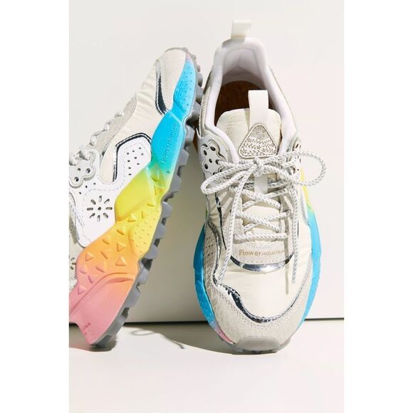 Free People x Flower Mountain Addison Tie-Dye Sneakers $240 - Picture 7 of 9